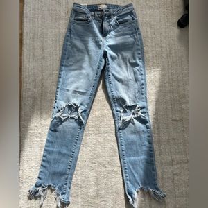L’Agence size 24 ripped Jean
